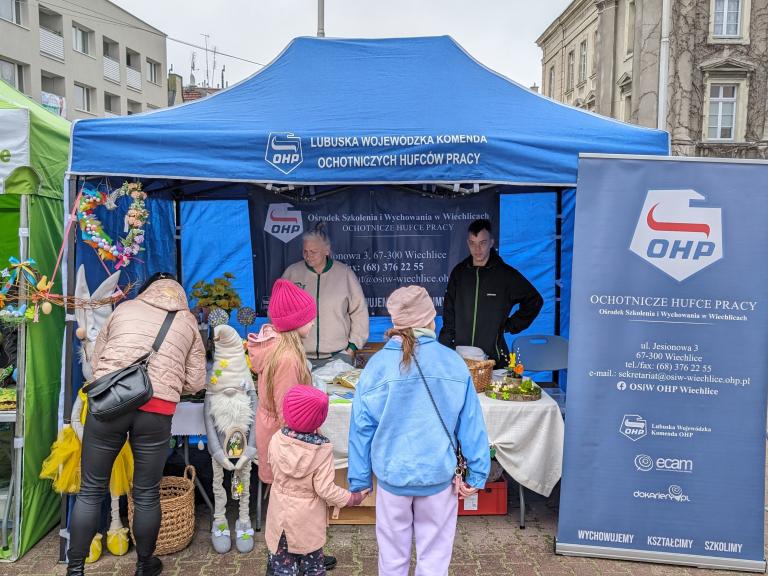 OSiW Wiechlice na Jarmarku Wielkanocnym w Szprotawie