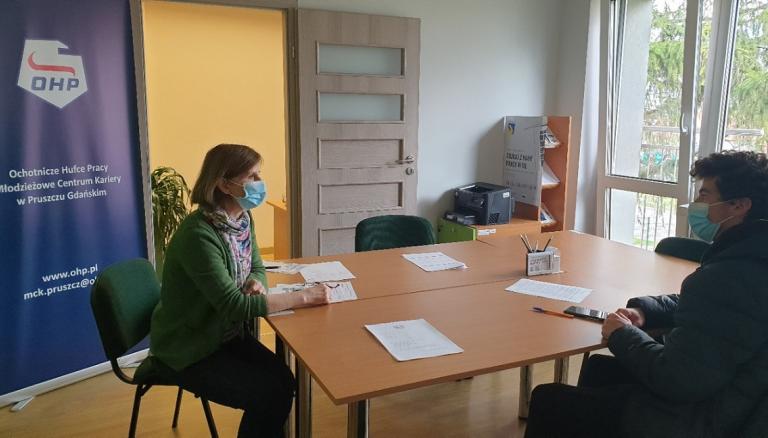 Konsultacje indywidualne w Młodzieżowym Centrum Kariery w Pruszczu Gdańskim