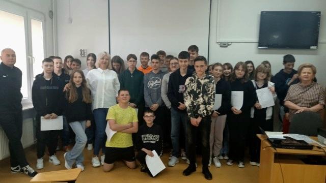 ,,Zawody przyszłości” - warsztaty dla ósmoklasistów promocją OHP
