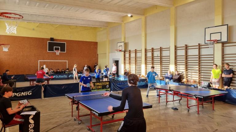 Turniej tenisa stołowego - LICEALIADA