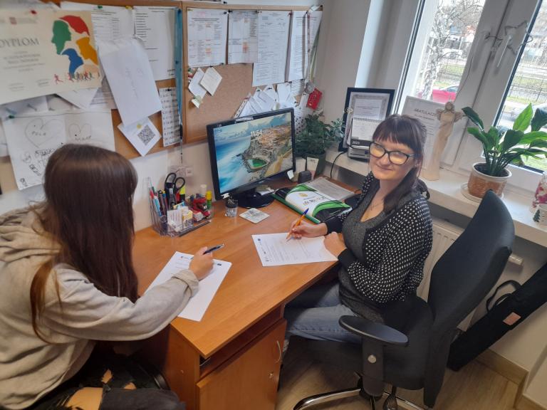 Realizacja projektu Aktywni Górą w 11-3 Hufcu Pracy w Pruszczu Gdańskim