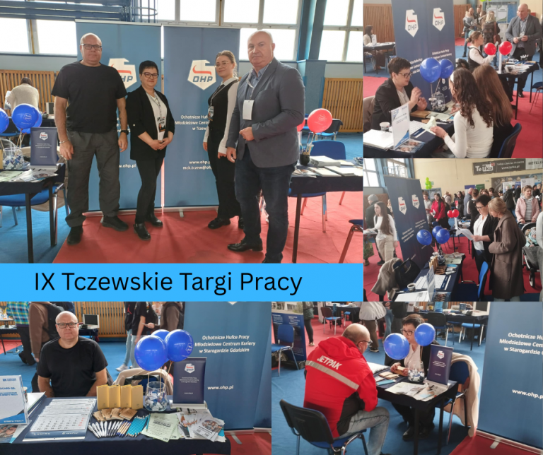 Młodzieżowe Centra Kariery w Tczewie i Starogardzie Gdańskim na IX Targach Pracy w Tczewie