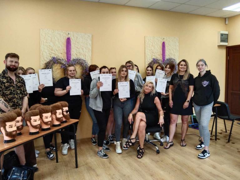  Zakończone szkolenie „Barber” w Pruszczu Gdańskim 