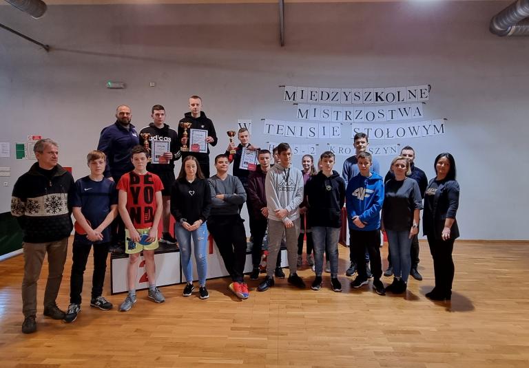 Mistrzostwa Hufca Pracy w Krotoszynie w Tenisie Stołowym