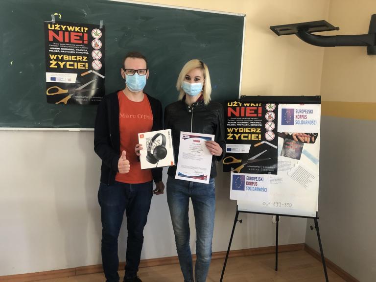 Nominacja w konkursie Młody EDUinspirator 2021 dla uczestniczki Hufca Pracy w Kościanie