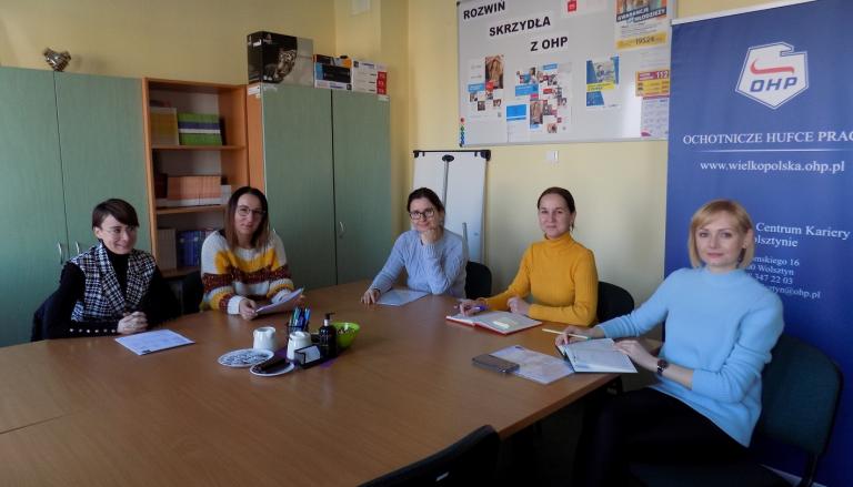 Spotkanie wolsztyńskiego Zespołu Wsparcia Uczestników OHP