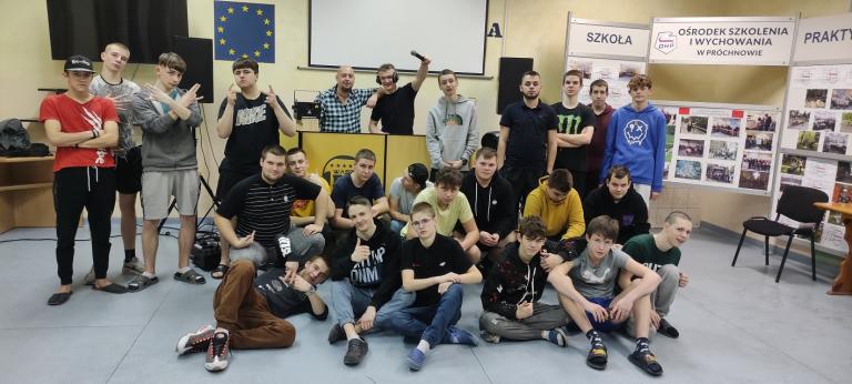 Zakończenie karnawału w Ośrodku Szkolenia i Wychowania w Próchnowie