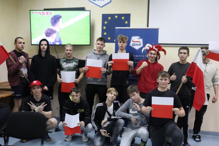 Klub Kibica w Ośrodku Szkolenia i Wychowania w Próchnowie