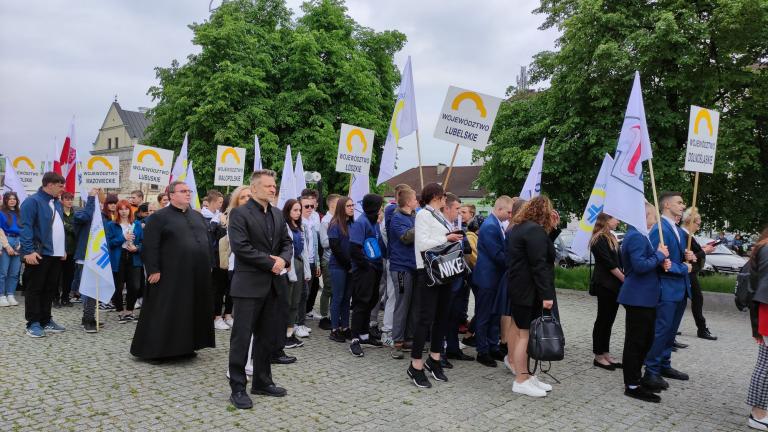 Młodzież z Zamościa i Chełma na Ogólnopolskiej Pielgrzymce OHP na Jasną Górę