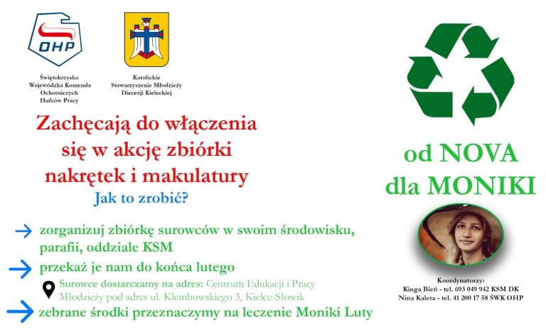 WSPÓLNA POMOC DLA MONIKI LUTY