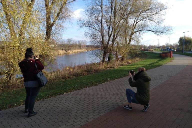 Łomża: Uczestnicy koła fotograficznego 