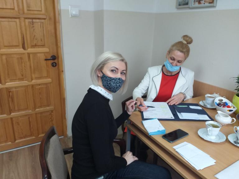 Spotkanie z kierownikiem do spraw praktycznej nauki zawodu w Zespole Szkół w Nowym Dworze Gdańskim