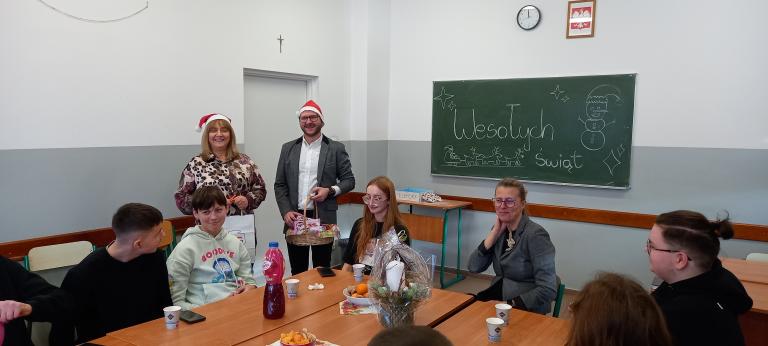 Kolędowanie w kościańskim Hufcu Pracy