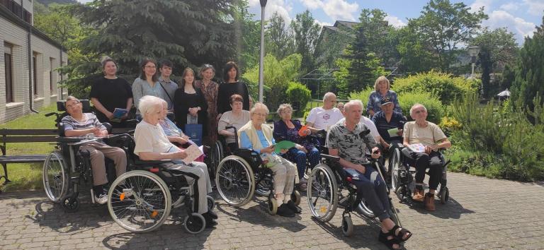 Finał akcji Hufca Pracy w Gdyni „Pozdrowienia dla Seniora”