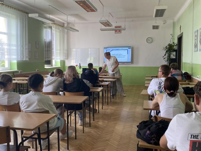 Warsztaty z pośredniczką pracy i doradczynią zawodową