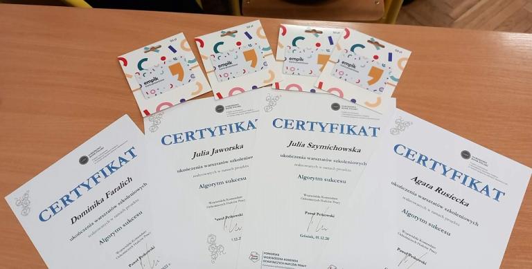Realizacja projektu „Algorytm sukcesu” w 11-3 Hufcu Pracy w Pruszczu Gdańskim 