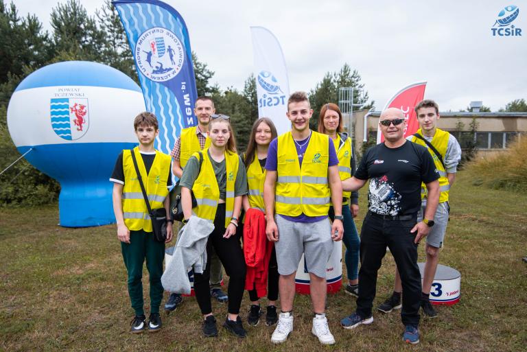 Klub Aktywnych OSiW Tczew pomagał w Tczewskim Crossie Rowerowym