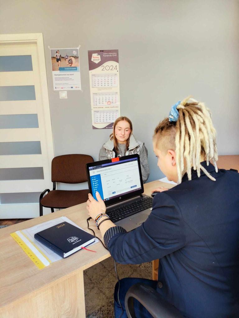 Projekty: „Kompetentni na start” – indywidualne spotkania z doradcą zawodowym w Łodzi