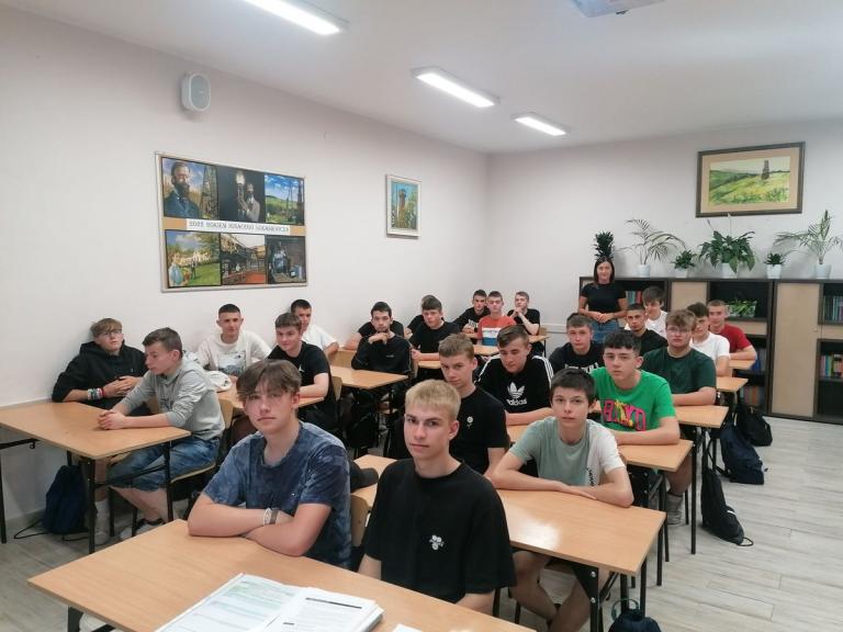 Spotkanie z doradcą zawodowym w krośnieńskim Hufcu