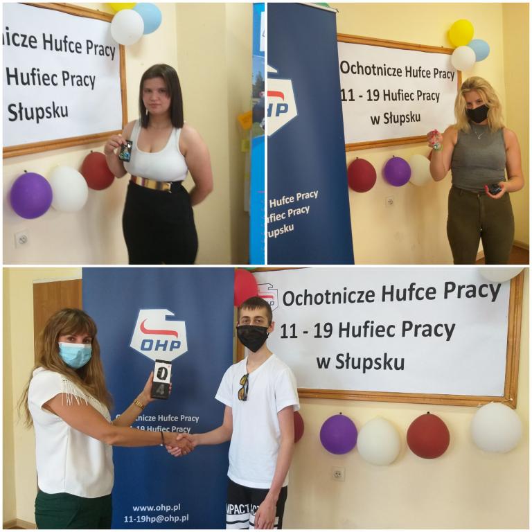 Niespodzianki dla podopiecznych 11-19 Hufca Pracy w Słupsku