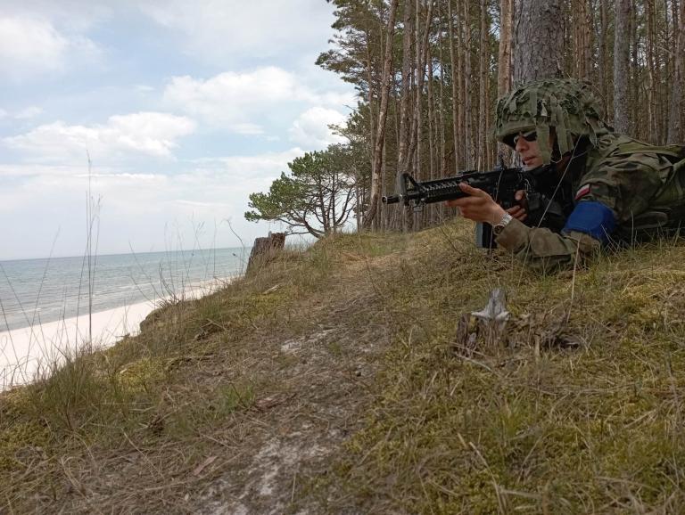 Chwali post uczestników 13-3 Ośrodka Szkolenia i Wychowanie w Pińczowie