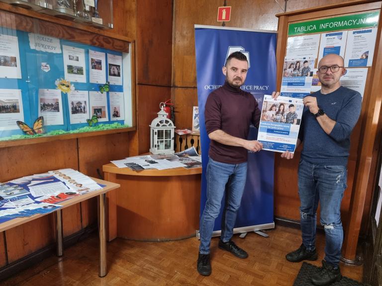 Uczestnicy Hufca Pracy w Krotoszynie biorą udział w projekcie „Fundusze Europejskie naszą szansą na rynku pracy”