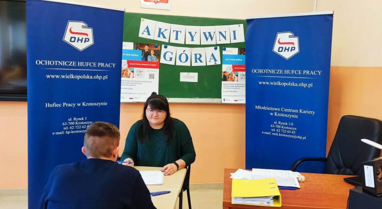 „Aktywni górą!” z krotoszyńskiego Hufca Pracy przygotowywali Indywidualny Plan Działania