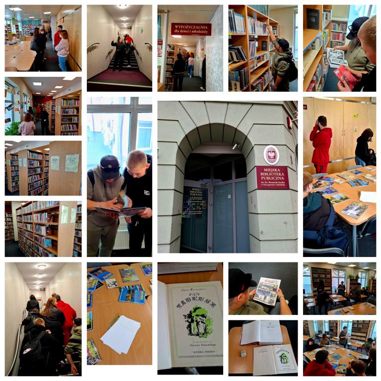 Światowy Dzień Bibliotekarza w 11-4 Hufcu Pracy w Starogardzie Gdańskim