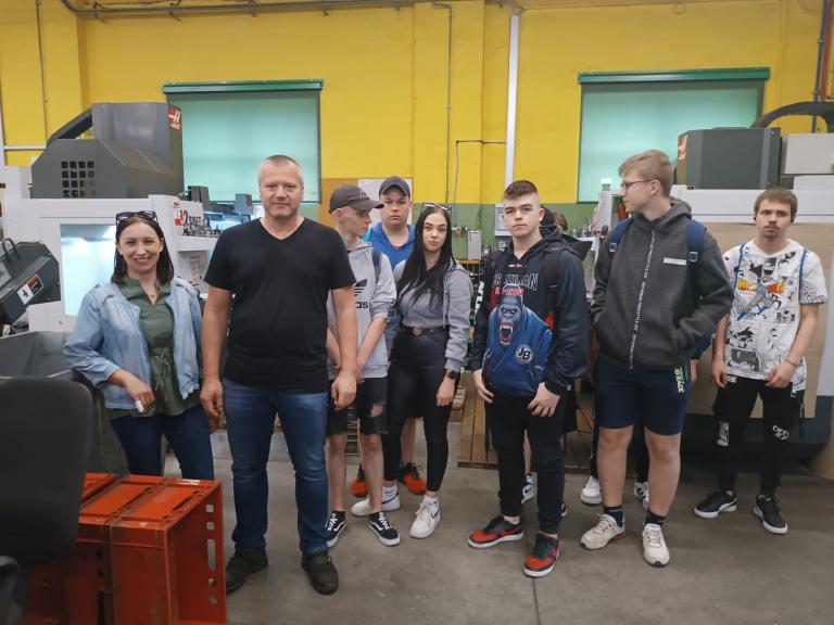 Wizyta studyjna uczestników Hufca Pracy w Kościanie