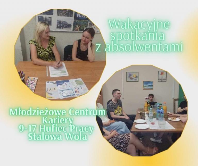 Wakacyjne spotkanie z absolwentami w stalowowolskich jednostkach OHP