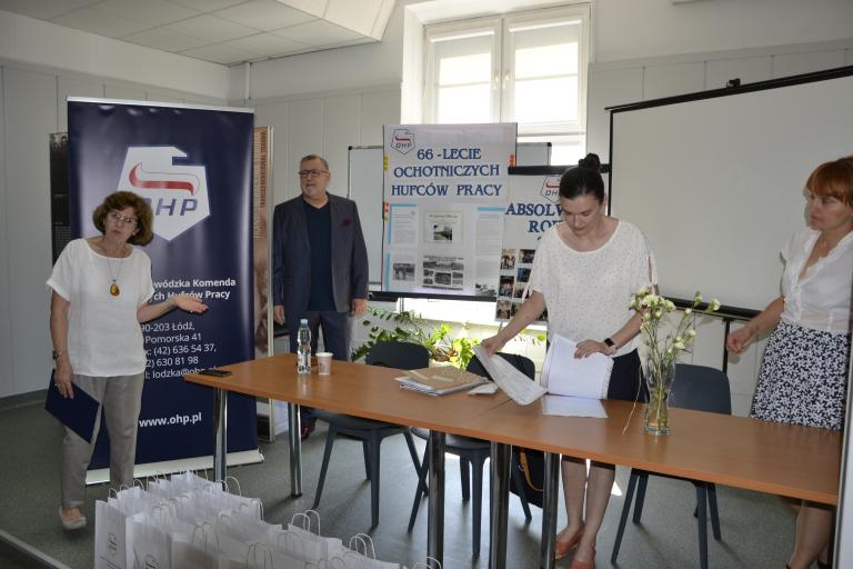 Gala Konkursu „Absolwent Roku OHP”-2024, podsumowanie projektu „Viva España”, 66-lecie OHP w Łódzkiej WK OHP