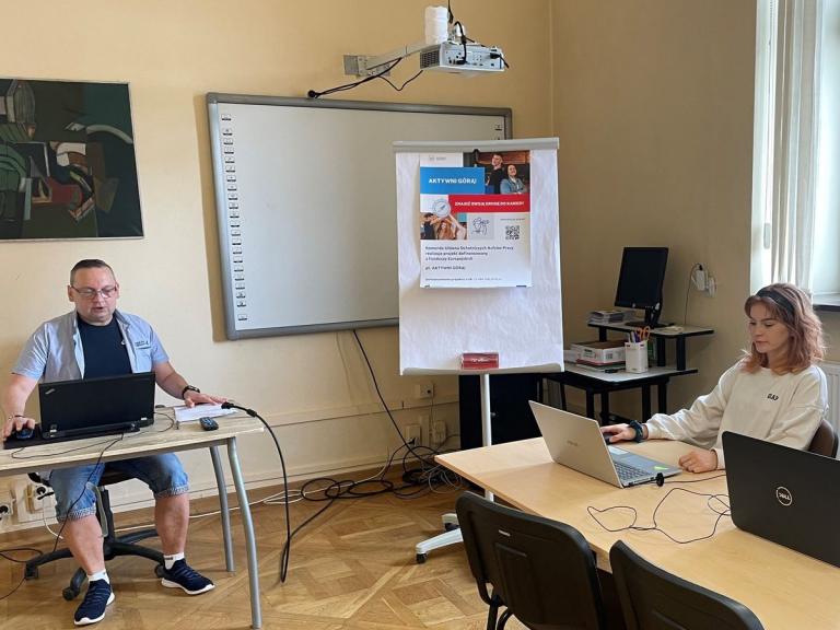 Podstawowy kurs komputerowy w CEiPM w Przemyślu