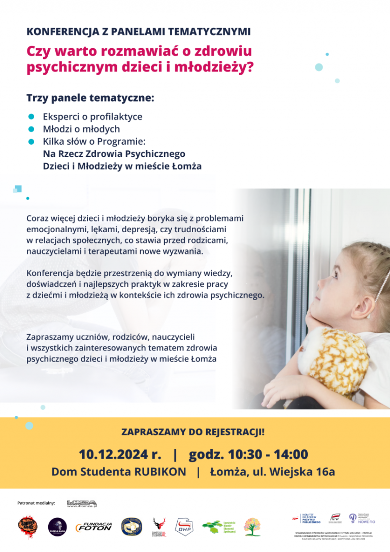 Łomża: Konferencja na temat zdrowia psychicznego