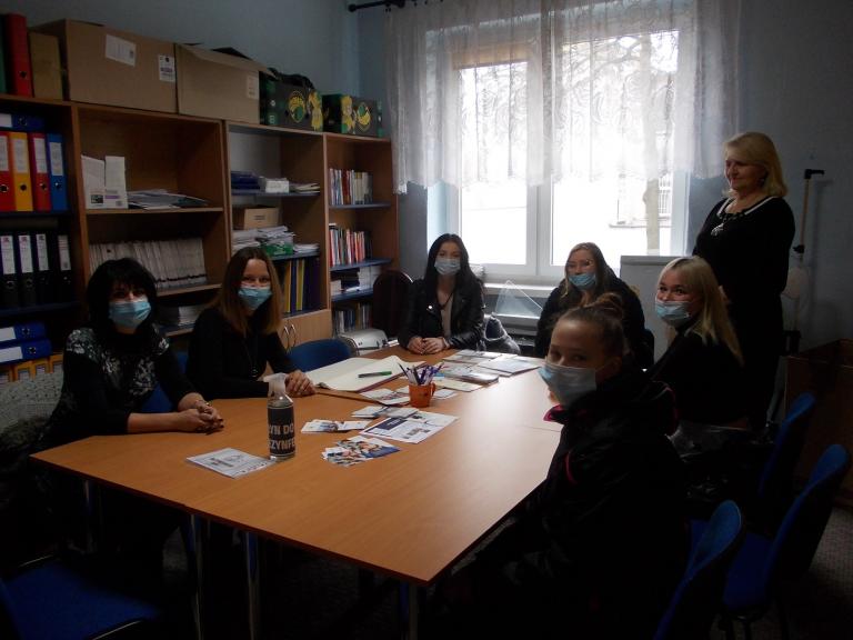Zajęcia z psychologiem w Hufcu Pracy w Lesznie