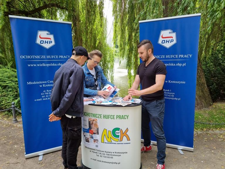 Promocja działań Hufca Pracy w Krotoszynie w lokalnym środowisku