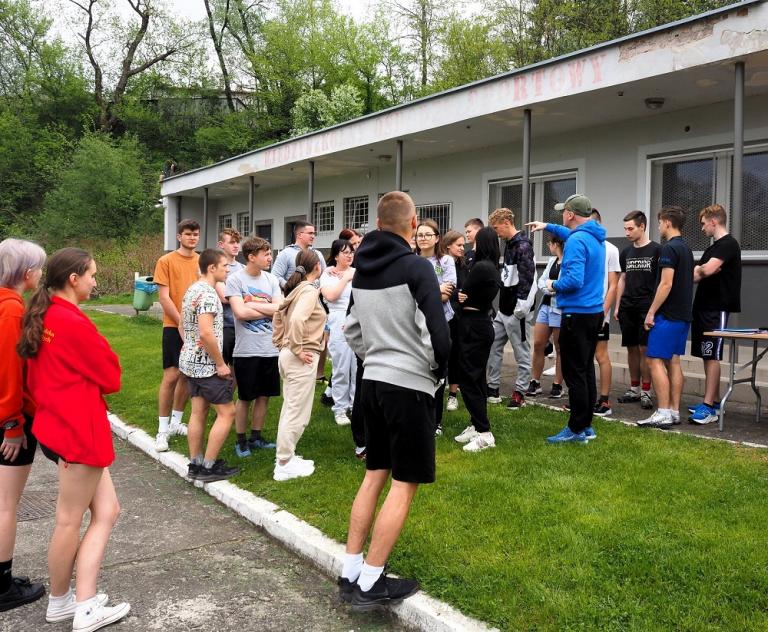 Zawody lekkoatletyczne w Nowym Sączu