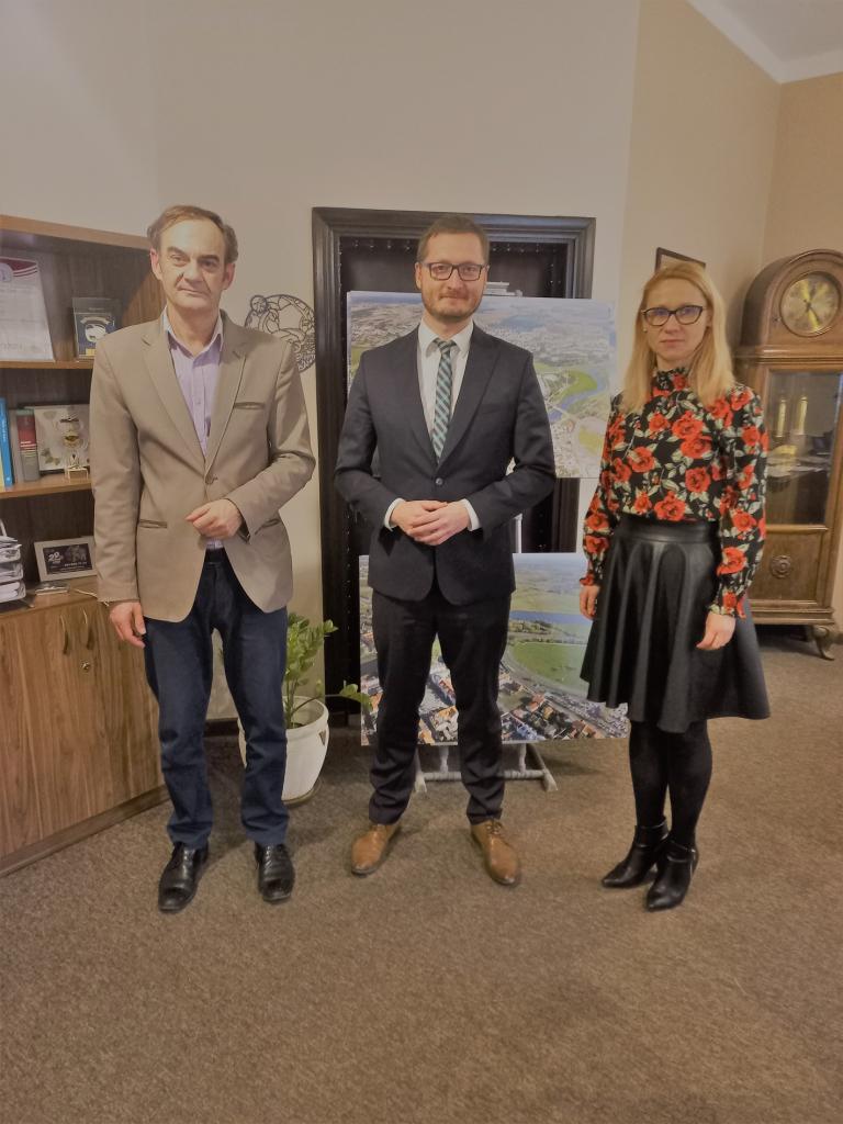 Hufiec Pracy w Koninie z wizytą u Prezydenta Miasta