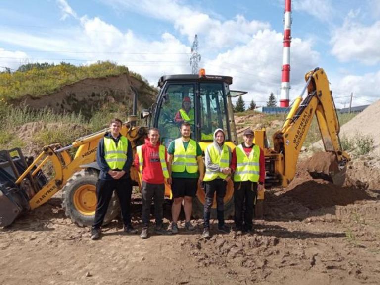 W Ciechanowie szkolimy operatorów koparko – ładowarek