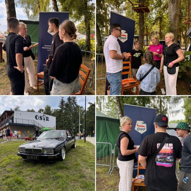 Akcja Lato OHP podczas imprezy plenerowej w Człuchowie