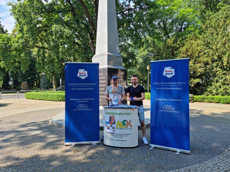 Hufiec Pracy i Młodzieżowe Centrum Kariery w Krotoszynie z akcją promocyjną 