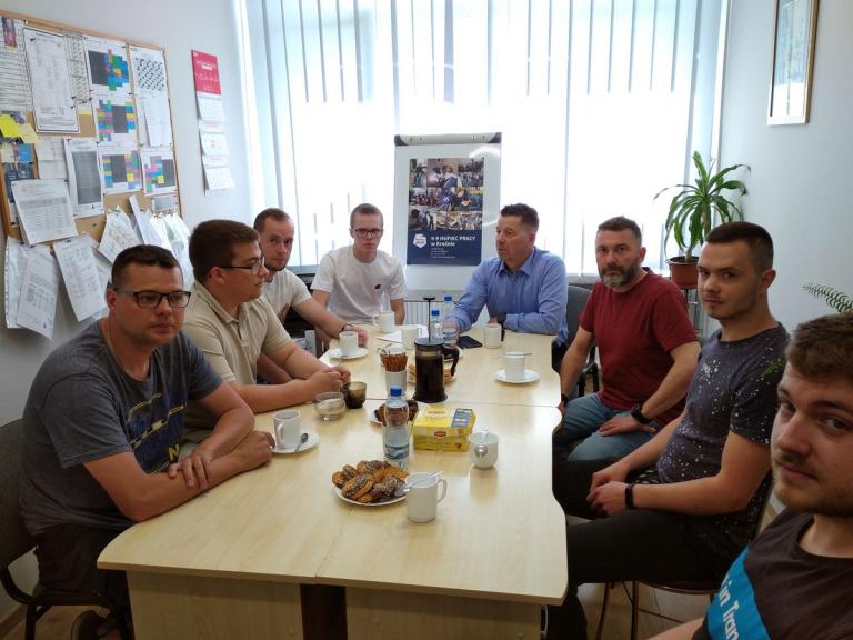 Spotkanie Klubu Absolwenta w 9-9 Hufcu Pracy Krosno