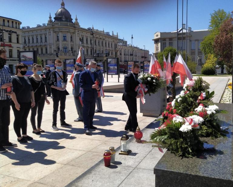 Lublin: Uroczystości rocznicowe śmierci Marszałka Józefa Piłsudskiego