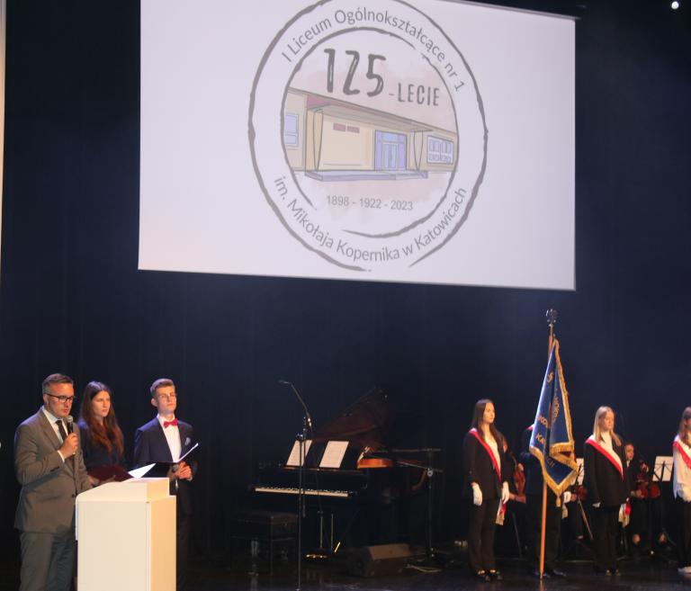 Uroczystości jubileuszowe Zespołu Szkół Ogólnokształcących Nr 1 w Katowicach