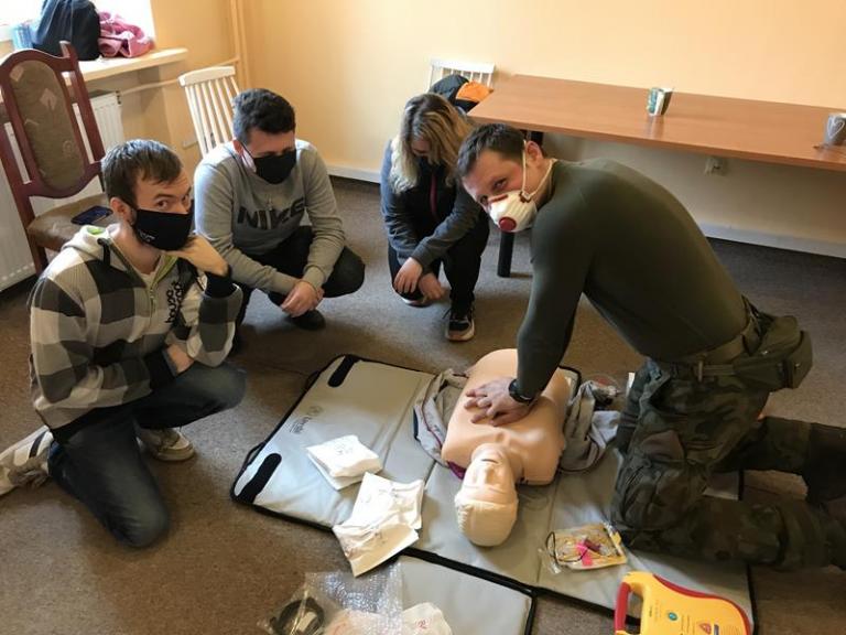 ZAJĘCIA DRUŻYNY SANITARNEJ
