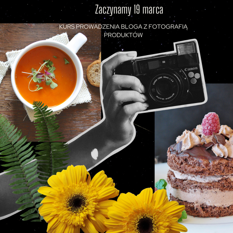 Kurs prowadzenia bloga z fotografią produktów