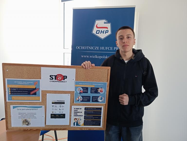 Realizacja inicjatywy „Tradycja i technologia – bezpieczna korespondencja to harmonia!” w leszczyńskim Hufcu Pracy