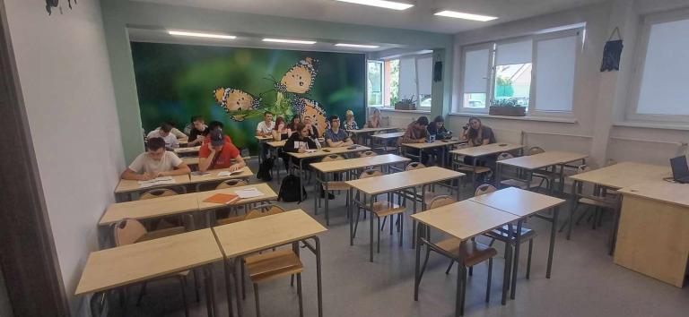 Zajęcia z pracownikiem Państwowej Inspekcji Pracy zorganizowane przez MCK Wieluń