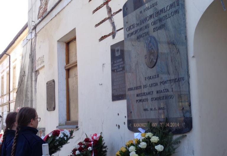 Marsz pamięci Świętego Jana Pawła II w Koninie