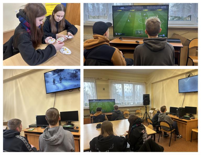 Zajęcia świetlicowe 11-19 Hufca Pracy w Słupsku