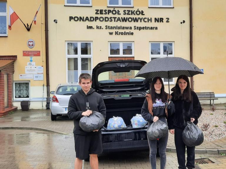 Nakrętki dla Koła Hospicyjno-Charytatywnego Caritas w Krośnie